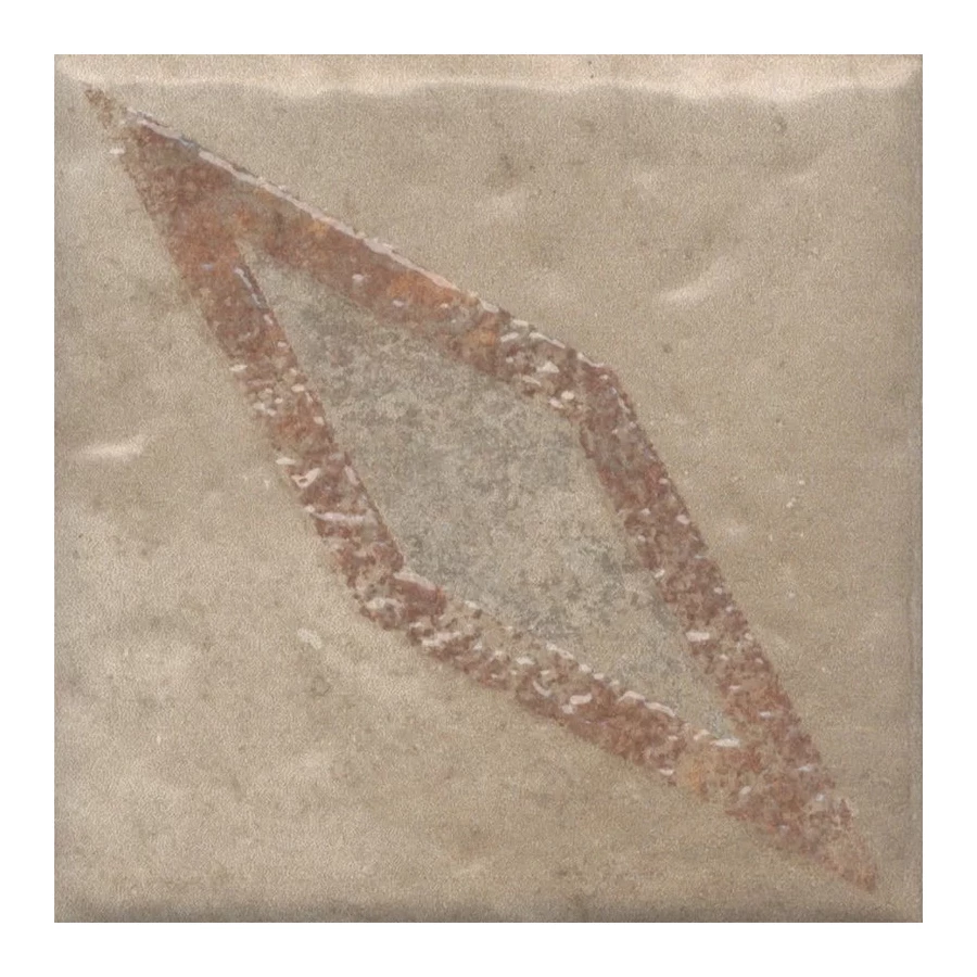 Плитка настенная Kerama Marazzi Спартель 2 Декор матовый бежевый KMD3STA036GN 9,8x9,8 см