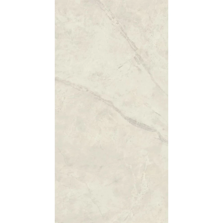 Керамогранит Atlas Concorde Marvel X Calacatta Perla Silk полуматовый бежевый AFVQ 150х75 см