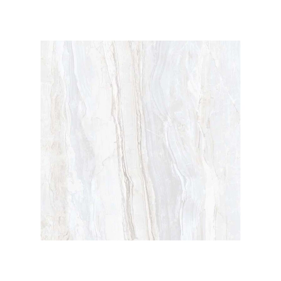 Керамогранит Belleza Brizzo White Carving матовый белый 60х60 см