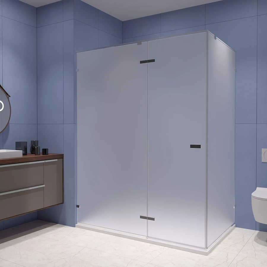 Душевой уголок RGW SV-040 Матовое-Сатинат 353204008-21 100х80 см