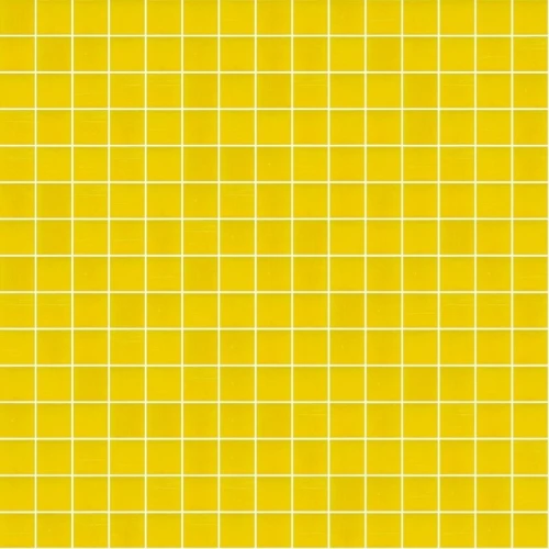 Стеклянная мозаика Trend Vitreo на бумаге 2x2 глянцевая желтая 202***-1 31,6х31,6 см
