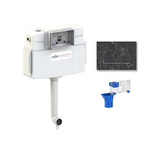 Комплект бачка скрытого монтажа для приставного унитаза Lavinia Boho Relfix 77030079 (комплект 3 в 1)