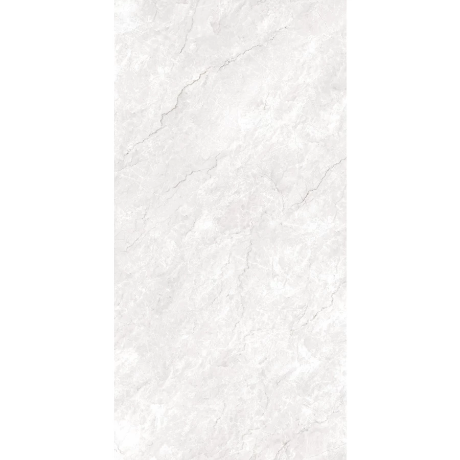 Керамогранит Creanza Ferrol White Matt Glossy матовый с глянцевым эффектом светло-серый CZ-GL05-B 160х80 см