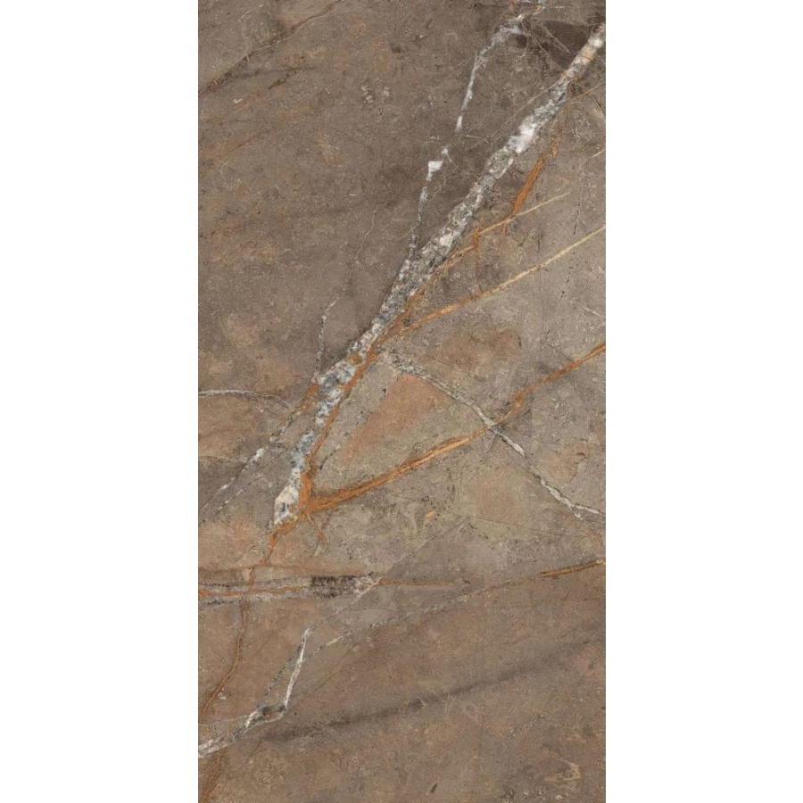 Керамогранит Global Tile Bersa_GT Коричневый полированный GT120605604PR 120х60 см