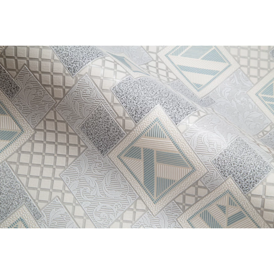 Обои бумажные Palitra Home HomeColor Puzzle серые HC11041-14 0.53х10.05м