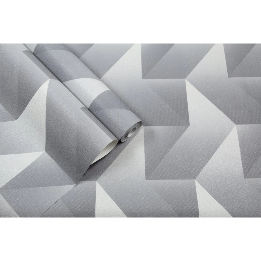 Обои флизелиновые Palitra Home Wow Effect HomeColor серые HC72264-41 1,06х10,05 м