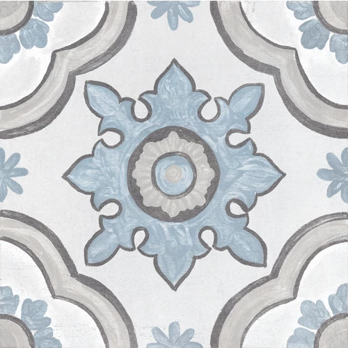 Керамогранит Cifre Adobe Basma Decor White Mate 20x20 см