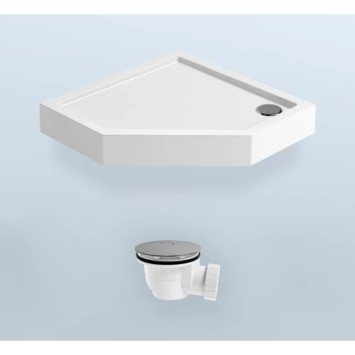 Акриловый душевой поддон Lavinia Boho Art 3708190S / 90*90 см (состоит из 37081900, 37580001)