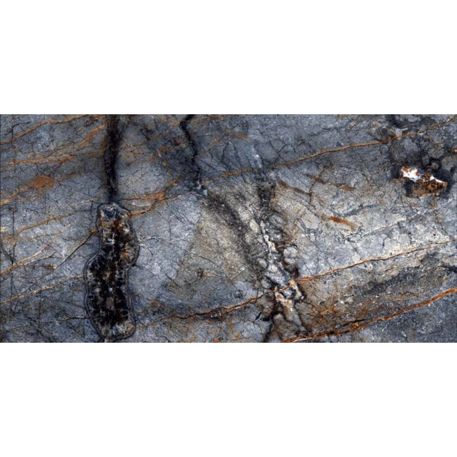 Керамогранит Infinity Ceramic Ribera Scuro Blu High Glossy 120х60 см