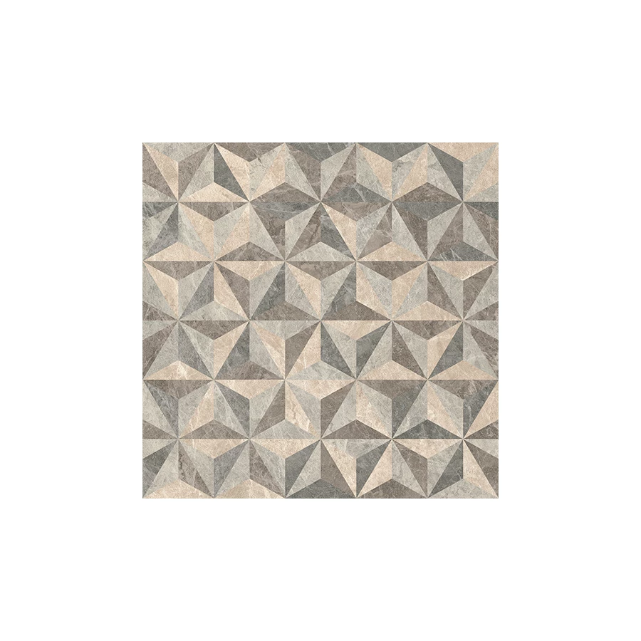 Декор Vitra Marmostone Микс Гео 7ЛПР 8 мм K951369LPR01VTET 60x60 см