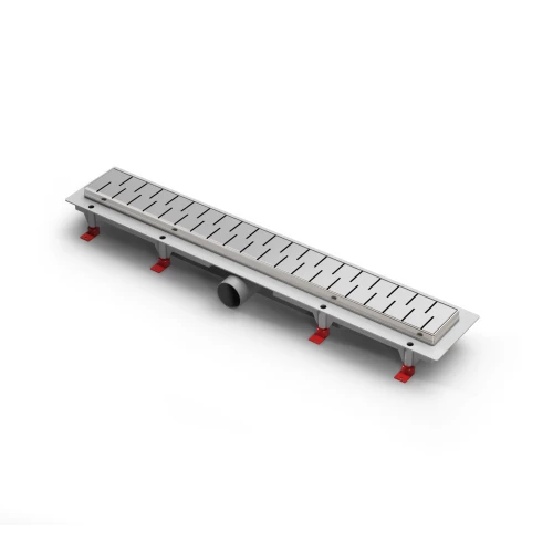 Душевой лоток Creto Snake с решеткой хром CRE-750 SN-50 75 см