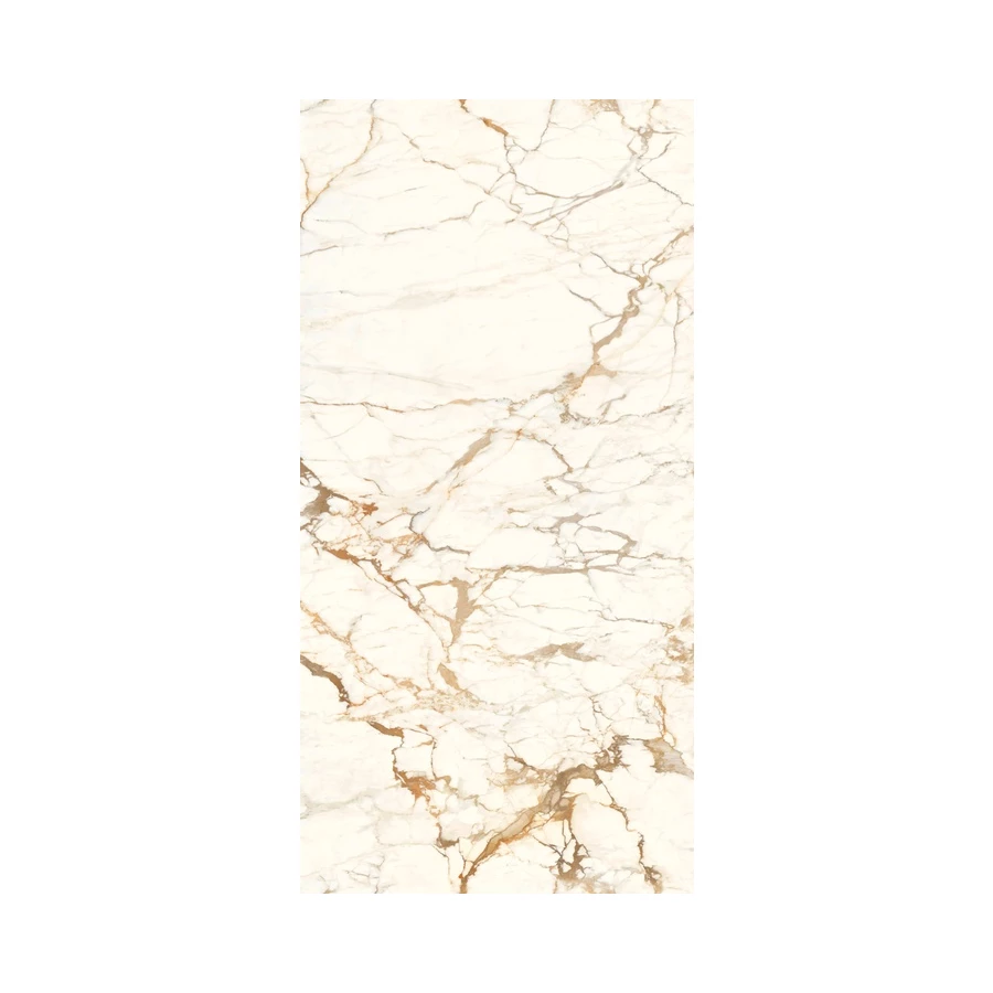 Керамогранит Ariostea Ultra Marmi Calacatta Macchia Vecchia Lucidato Shiny 6 мм глянцевый кремовый UM6L300575 300х150 см