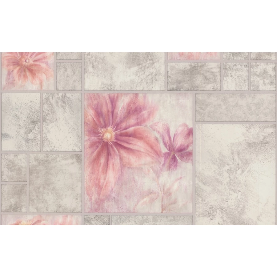 Обои виниловые Аспект Бонжур бежевые 10117-25 0.53x10.05 м