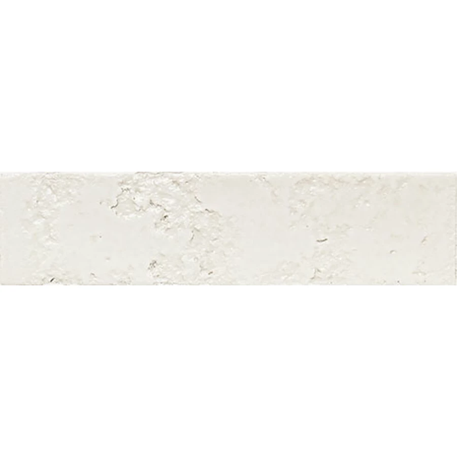 Плитка настенная Carmen Pukka Cotton White глянцевая белая A041170 26х6,4 см