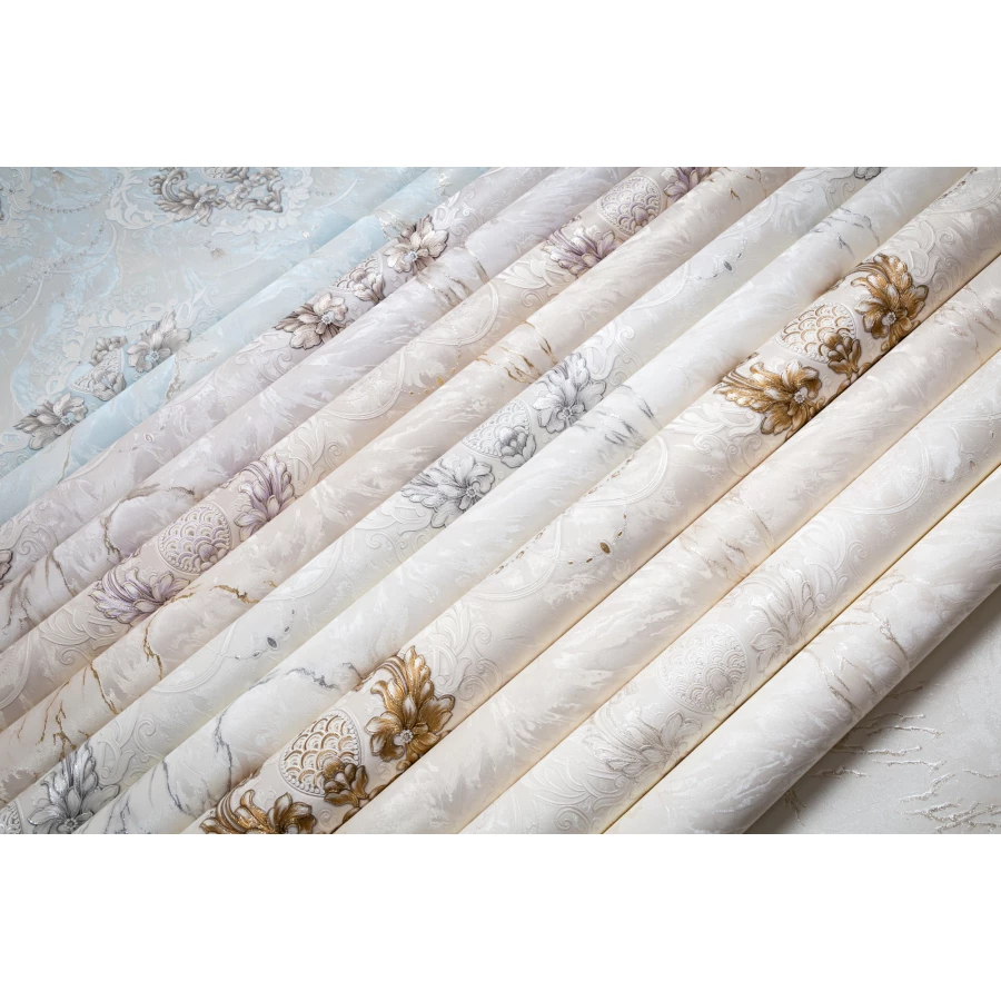 Обои флизелиновые Palitra Life Andijana бежевые PL72467-22 1,06х10,05 м