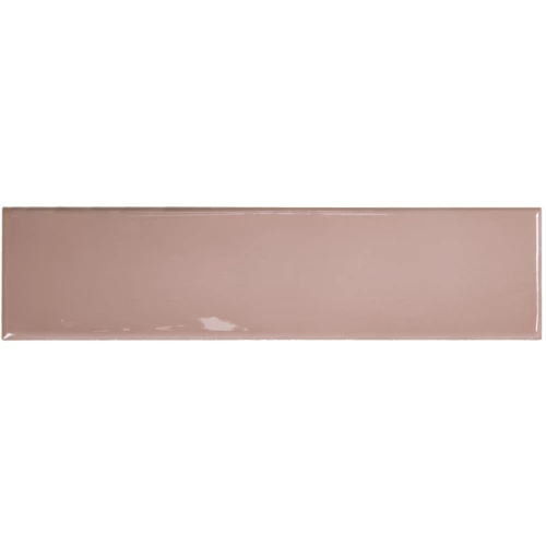 Плитка керамическая WOW Грэйс Блуш Глосс / Grace Blush Gloss глянцевая розовая 124925 30х7,5 см