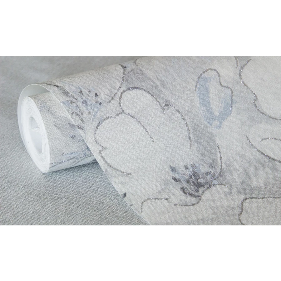 Обои флизелиновые Аспект Виола белые 70431-14 1,06х10,05 м