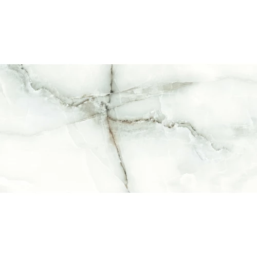 Керамогранит lamore Ceramic Gloss 60х120 Antique Onici глянцевый белый 60/120-006 120х60 см