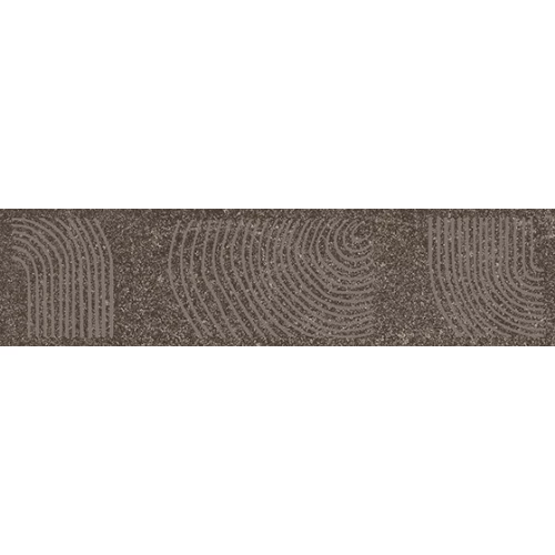 Бордюр Kerama Marazzi Руссильон обрезной матовый коричневый тёмный KMB2TGL007BR 30x7,2 см