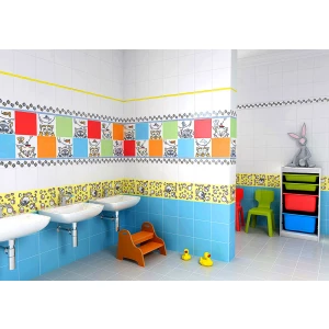 Декор Kerama Marazzi Кошки-Мышки Сыр NT\A136\5109 20х20 см