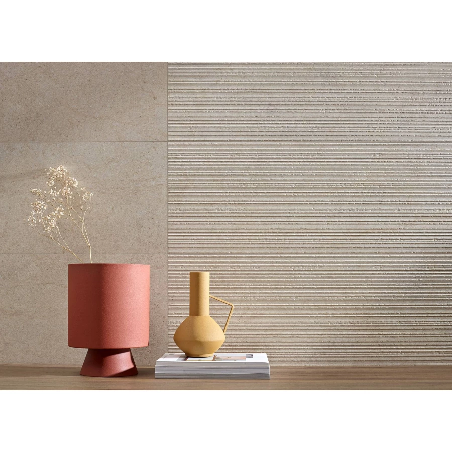 Плитка настенная Colorker Верона Венето Беиге / Verona Veneto Beige матовая бежевая 224096 100х31,6 см