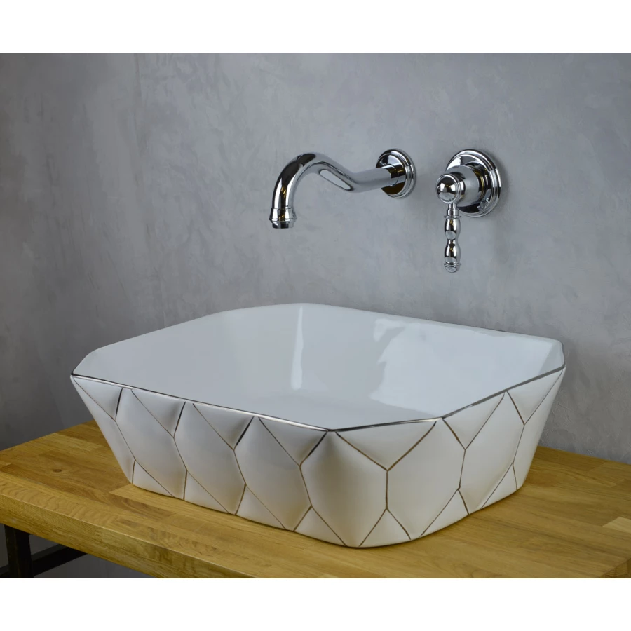 Смеситель для раковин Bronze de Luxe Tiffany 1920CR хром