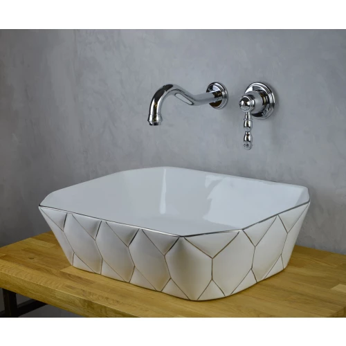 Смеситель для раковин Bronze de Luxe Tiffany 1920CR хром