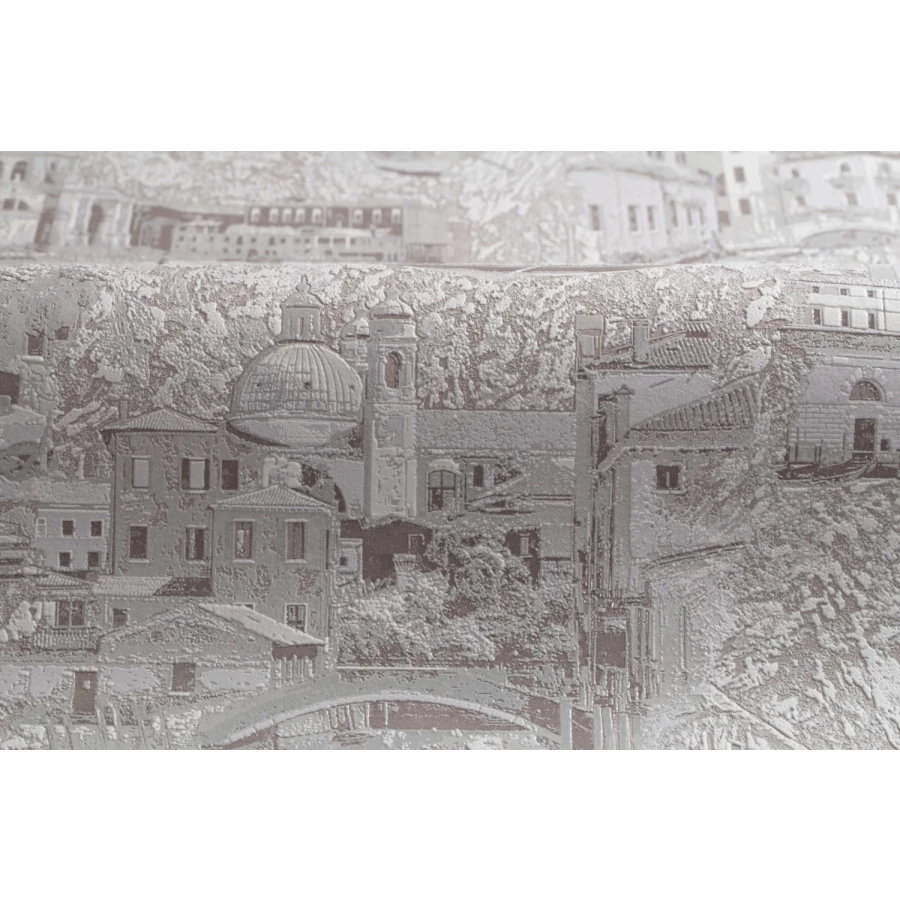 Обои флизелиновые Palitra Home HomeColor Serra серые HC31051-24 1,06х10,05 м