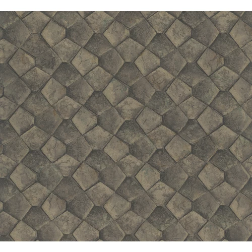 Обои флизелиновые Marburg Eclectic коричневые 34909 0,7х10,05 м