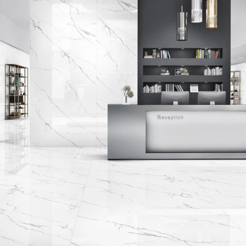 Керамогранит Neodom Titanium Mckinley Polished белый N20346 280х120 см