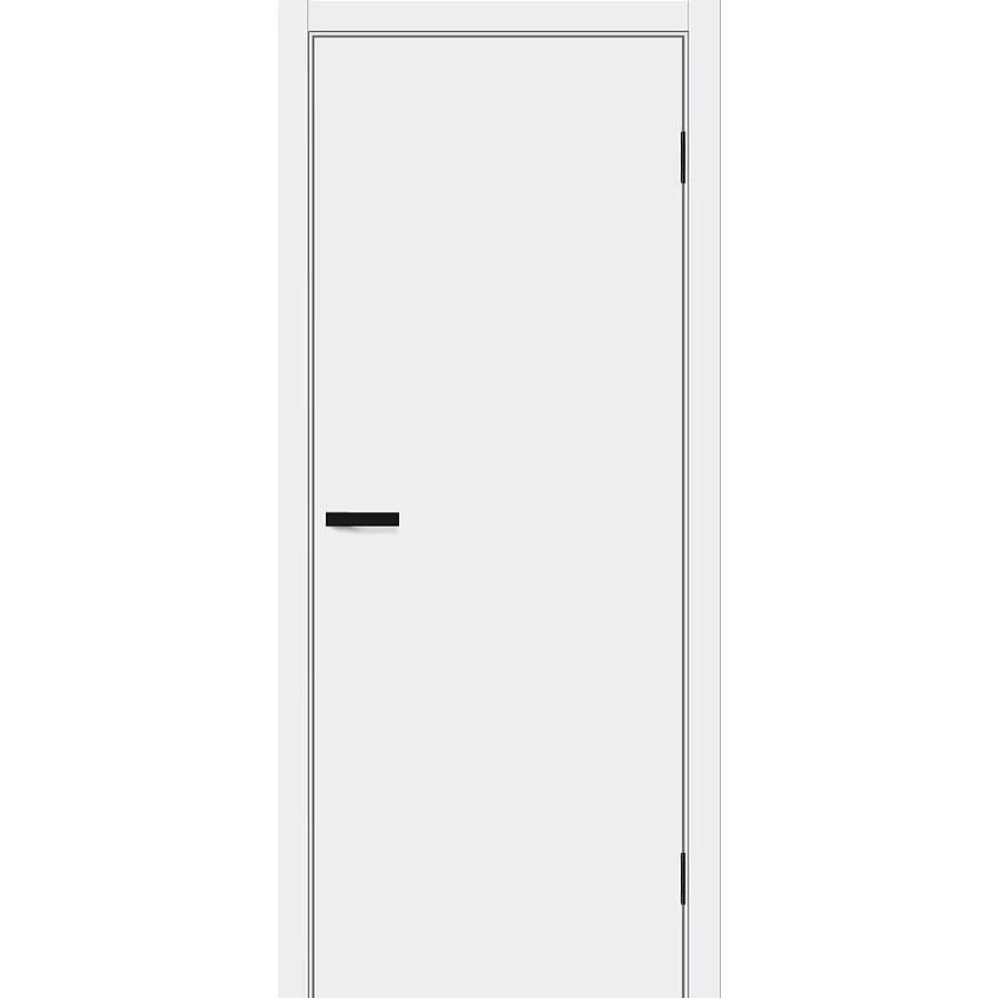 Межкомнатная дверь Bravo Браво-0 200x40 винил Bravo A полотно глухое цвет White Pro