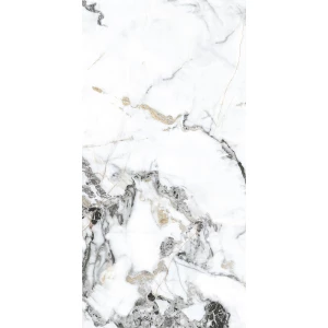 Керамогранит Basconi Home Bianco Gold-1 full body polished gold BHW-0035-1 120х60х0,8 см