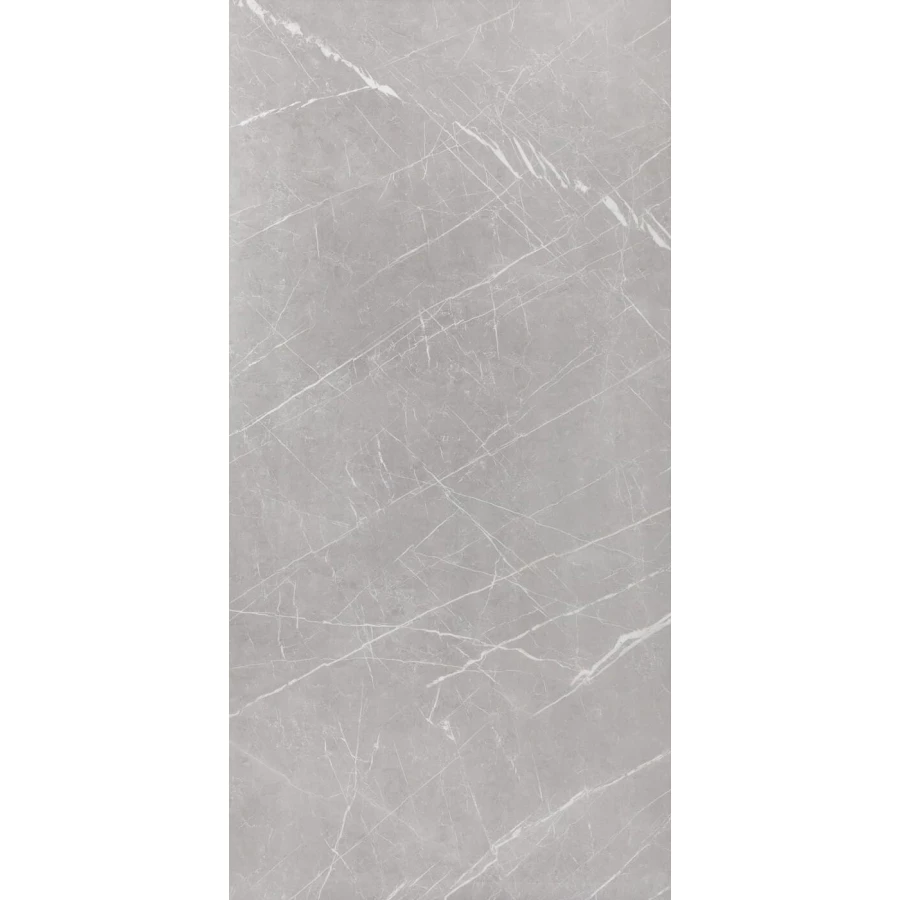 Керамогранит Hafez 16037 Gray глянцевый серый 160х80 см