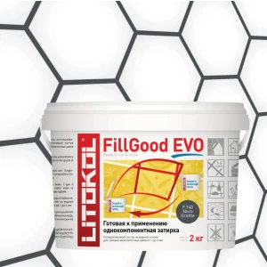Затирка Litokol FillGood EVO полиуретановая F.140 Nero Grafite L0496310002 2 кг