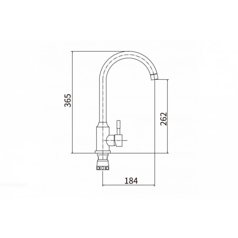 Смеситель для кухни Fashun A54009