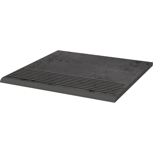 Ступень Ceramika Paradyz Semir Grafit stopnica prosta 1,13 м2 29,5х29,5 см