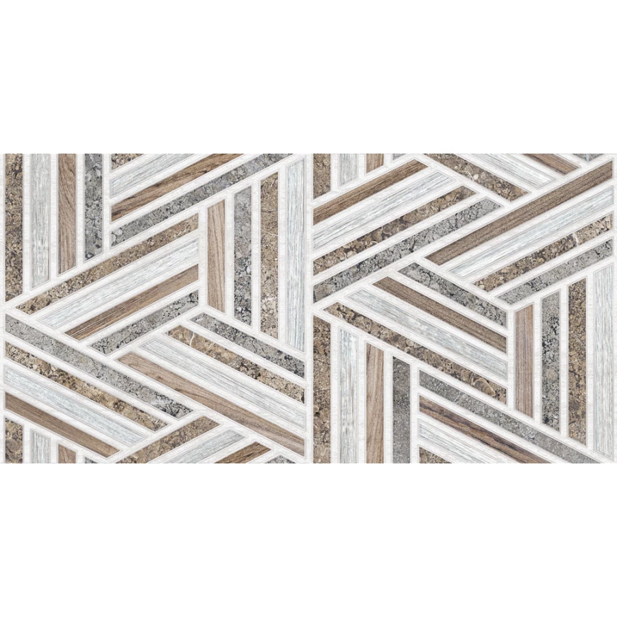 Плитка облицовочная Alma Ceramica Stone многоцветный 24,9*50 см