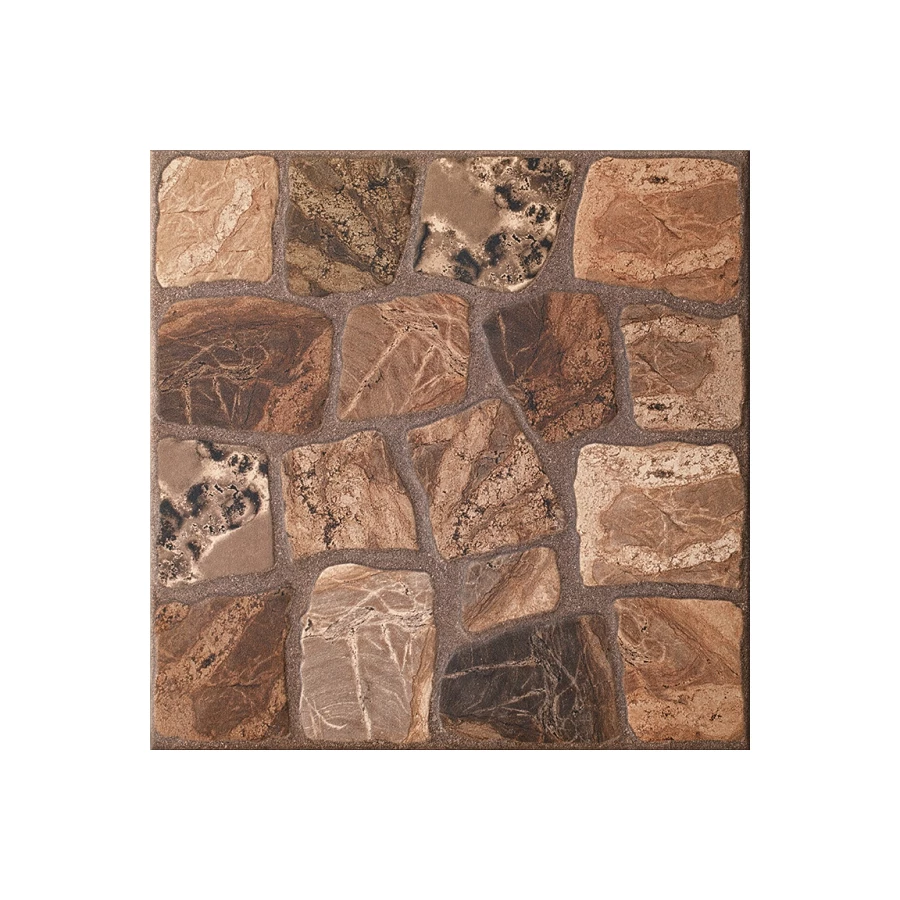 Керамогранит Cersanit Vilio A16427 коричневый рельеф 1,154 м2 17283 29,8х29,8 см