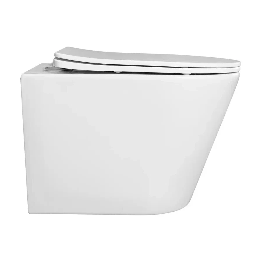 Унитаз-компакт Aquatek Вега подвесной тонкое сиденье с механизмом плавного закрывания AQ1904-00