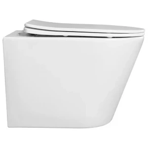 Унитаз-компакт Aquatek Вега подвесной тонкое сиденье с механизмом плавного закрывания AQ1904-00