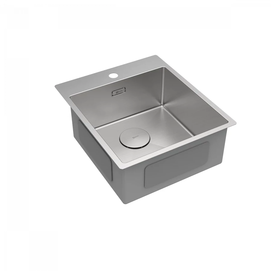Кухонная мойка Lemark Janga 440 прямоугольная из нержавеющей стали сталь 9937101