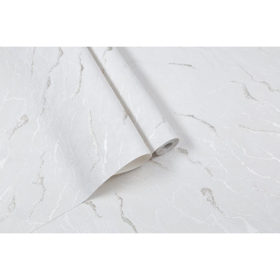 Обои флизелиновые Palitra Home Ornament HomeColor белые HC31216-11 1,06х10,05 м