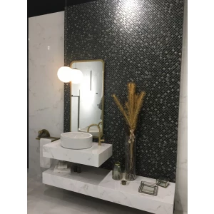 Плитка настенная Emigres Mos Lucia Negro R 90х30 см