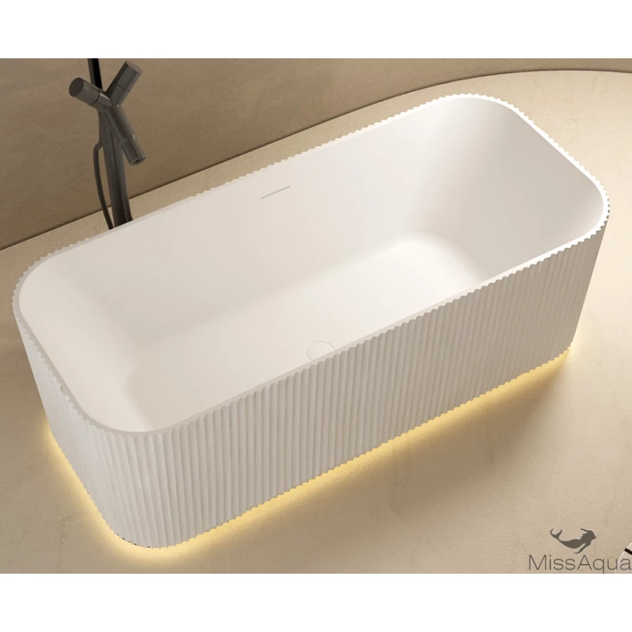 Ванна из искусственного камня Abber Stein AS9663 170х75 см