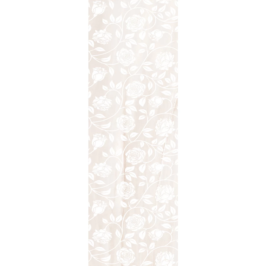 Декор Lasselsberger Ceramics Tender Marble цветы бежевый 1064-0039 20х60 см