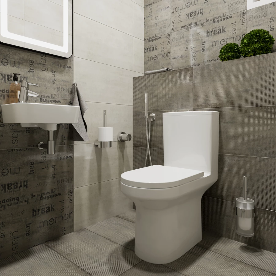 Напольный унитаз Lavinia Boho Grance Hill Rimless 3307002R (состоит из 3307202R, 33073030, 33290700)