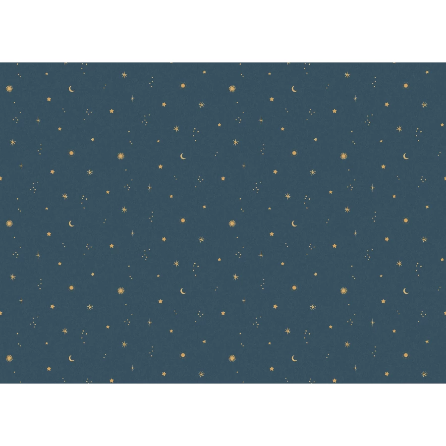 Обои флизелиновые Grandeco Little Dreamers синие LD 3615 0,53х10,05 м