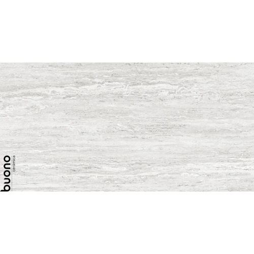 Керамогранит Buono Stones Travertino Grey Matt матовый серый S4443M 120х60 см