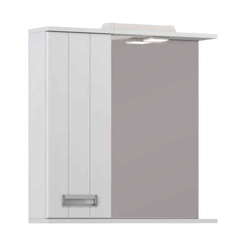 Зеркало шкаф Vigo Diana 700 навесной левый со спотом z.DIA.70.L.El 70x70 см