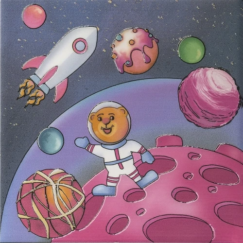 Декор Kerama Marazzi Космос 5 полуматовый фиолетовый VT/A383/5009 20x20 см